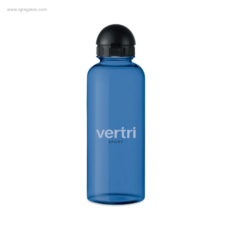 Botella-deportiva-personalizada-RPET-azul-logo-RG-regalos