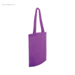 Bolsa con fondo violeta lateral RG regalos