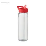 Botella RPET con boquilla 650ml roja RG regalos
