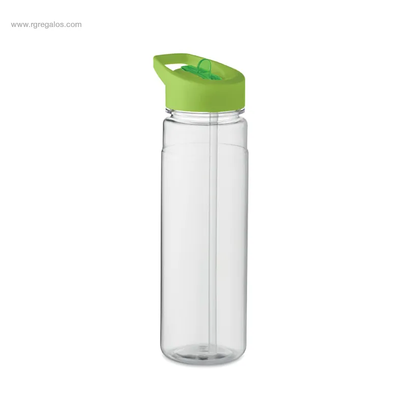 Botella RPET con boquilla 650ml verde RG regalos personalizados