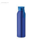Botella aluminio con asa 600ml azul RG regalos publicitarios