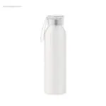 Botella aluminio con asa 600ml blanca RG regalos