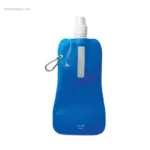 Botella plegable PET 480ml azul RG regalos publicitarios