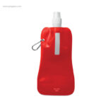 Botella plegable PET 480ml roja RG regalos publicitarios