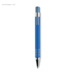 Set bolígrafo y portaminas aluminio azul detalle RG regalos