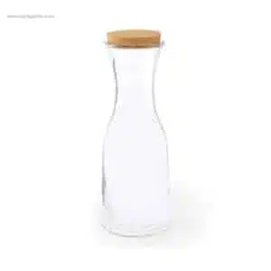 Botella de cristal 1L tapón corcho