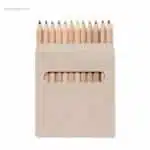 Caja personalizada 12 lápices de colores