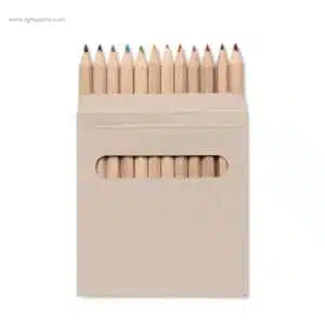 Caja personalizada 12 lápices de colores
