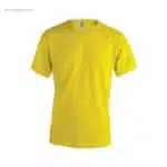 Camiseta personalizada algodón 150gr amarillo limón