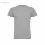 Camiseta personalizada algodón 180gr gris merchandising corporativo