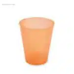 Vaso reutilizable colores 500 ML naranja