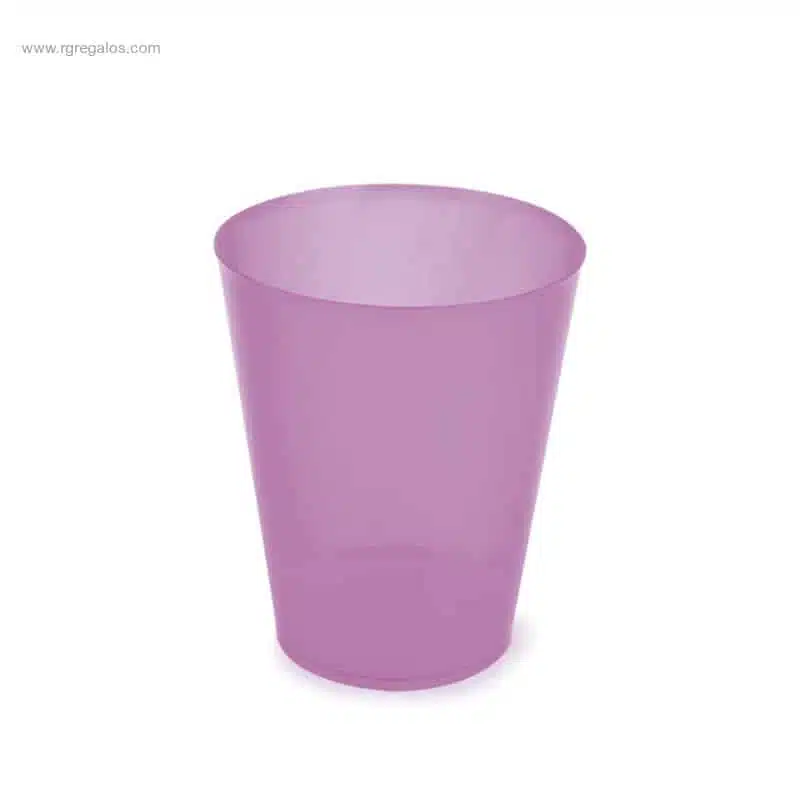 Vaso reutilizable colores 500 ML violeta