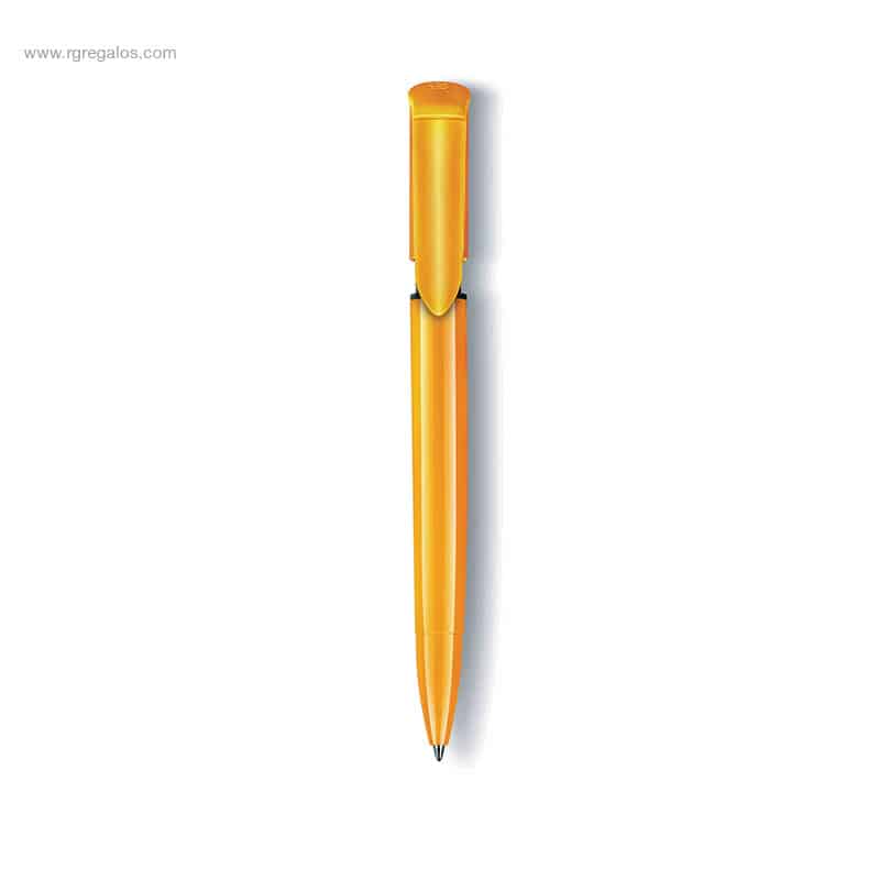 Bolígrafo ABS color opaco amarillo