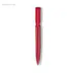 Bolígrafo ABS color opaco rojo
