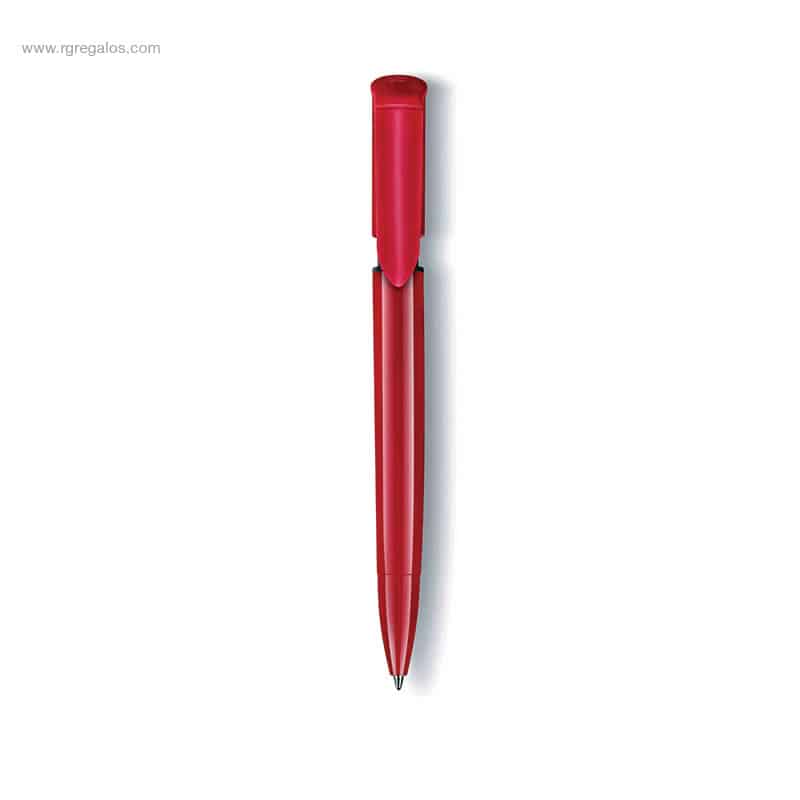 Bolígrafo ABS color opaco rojo