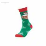 Calcetines personalizados Navidad Papá Noel presentación
