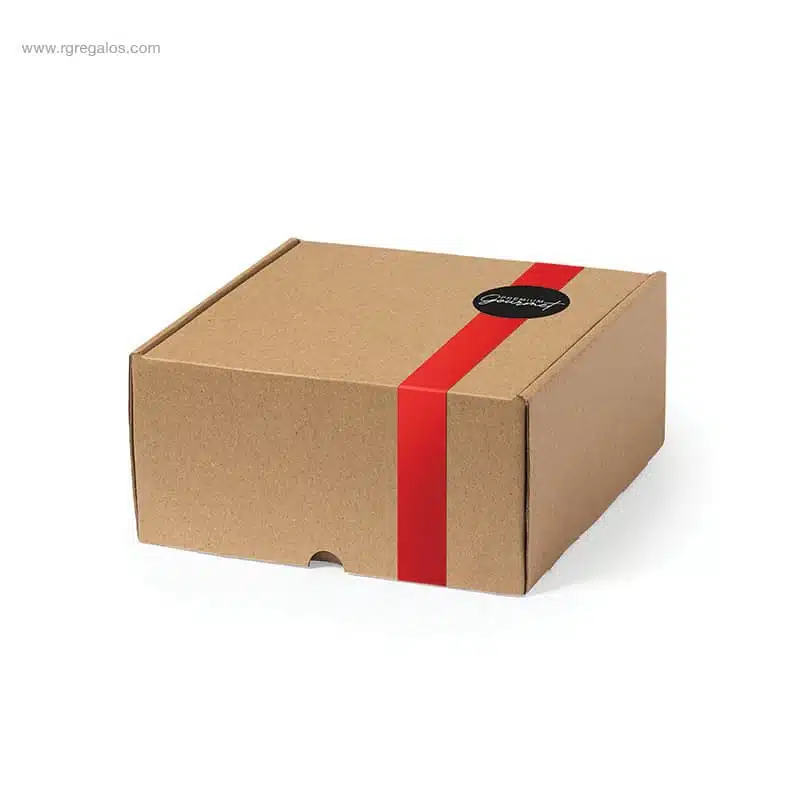 Lote Navidad gourmet personalizado caja kraft