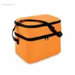 Bolsa térmica dos compartimentos naranja