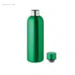 Botella acero inox reciclado 500ml verde