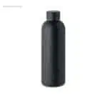 Botella acero inox reciclado negra