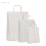 Bolsas papel colores 90gr blanca