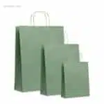 Bolsas papel colores 90gr verde