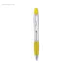 Marcador y bolígrafo personalizado amarillo