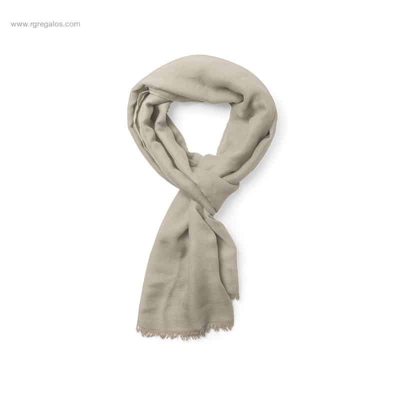 Pañuelo foulard para personalizar beige