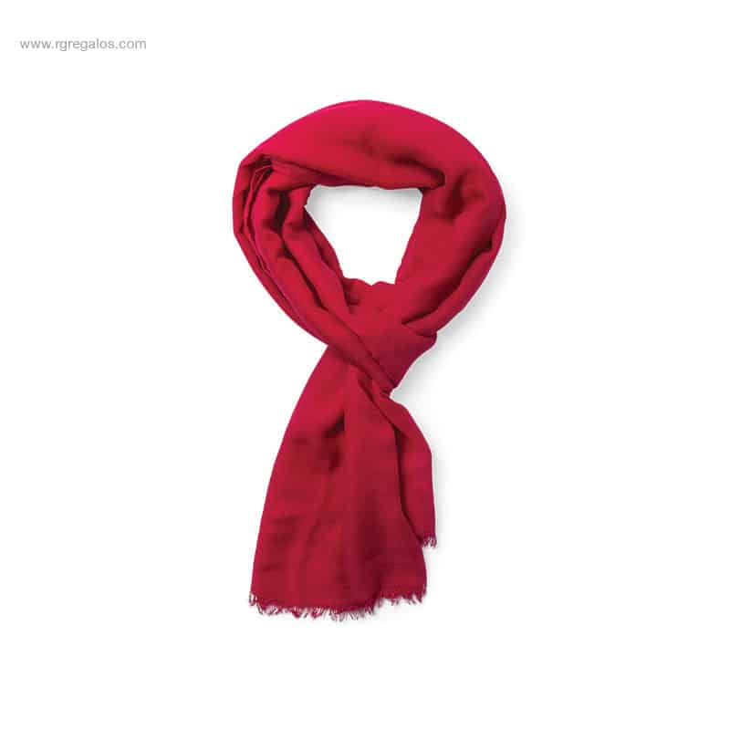 Pañuelo foulard para personalizar rojo