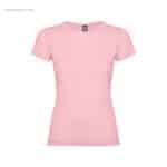 Camiseta personalizada barata mujer rosa