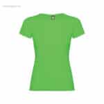 Camiseta personalizada barata mujer verde oasis