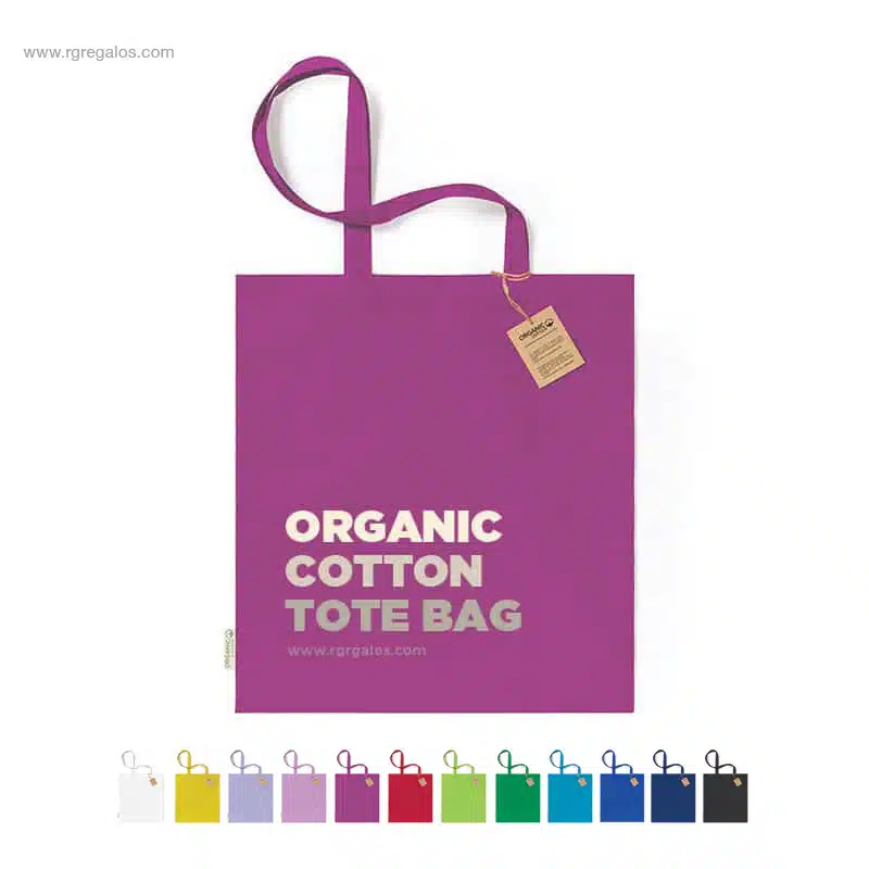 Bolsa algodón orgánico barata colores