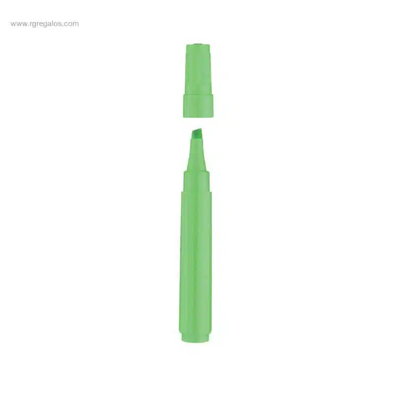 Marcador fluorescente XL verde