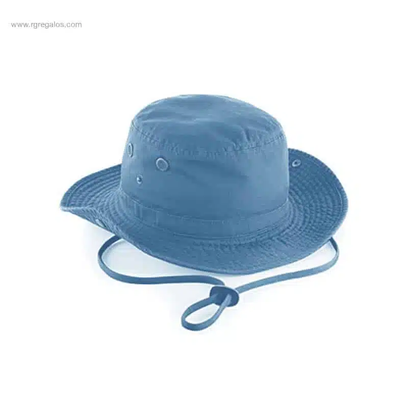 sombrero pescador personalizado azul royal