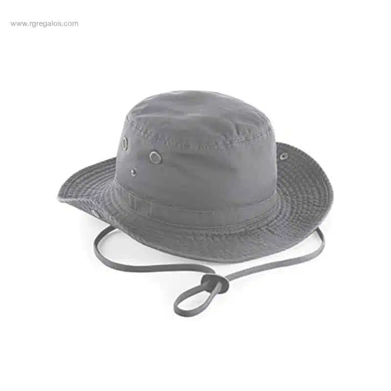 sombrero pescador personalizado gris