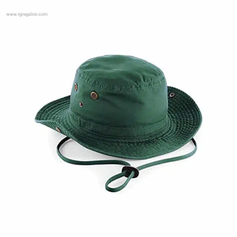 sombrero pescador personalizado verde