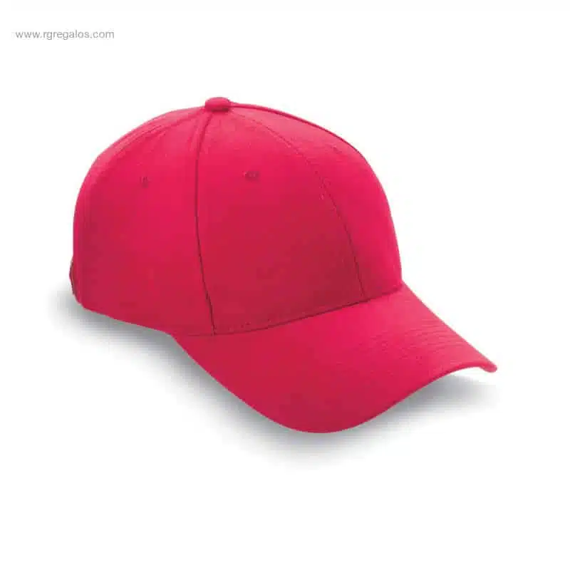 Gorra algodón personalizada 260gr roja
