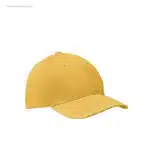 Gorra algodón personalizada 160gr amarillo