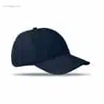 Gorra algodón personalizada160gr azul marino