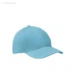 Gorra algodón personalizada 160gr azul pastel