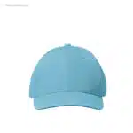 Gorra algodón personalizada 160gr azul pastel 6 paneles