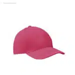 Gorra algodón personalizada 160gr fucsia