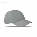 Gorra algodón personalizada160gr gris