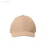 Gorra algodón personalizada 160gr marfil 6 paneles