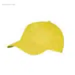 Gorra publicitaria barata amarilla