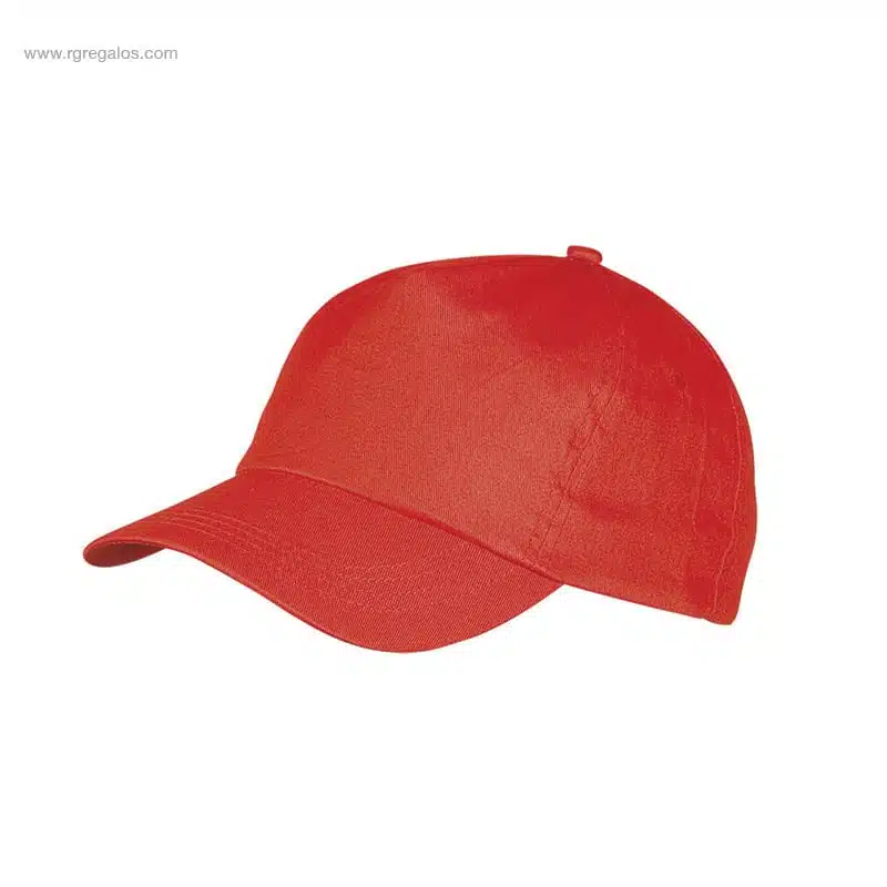Gorra publicitaria barata roja