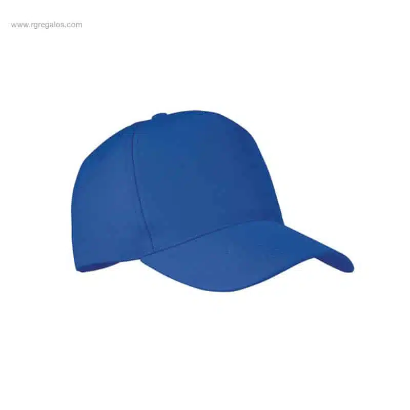 Gorras personalizadas en RPET azul