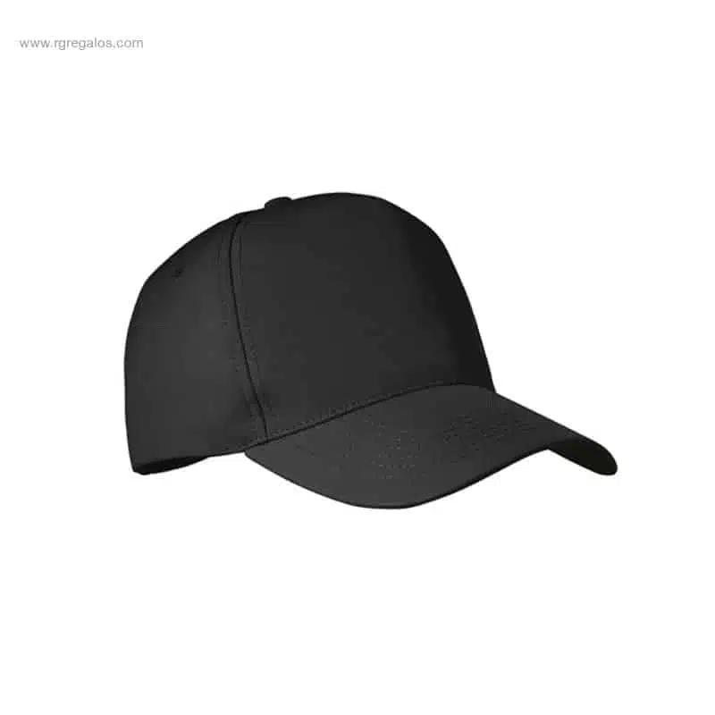 Gorras personalizadas en RPET negra