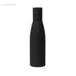 Botella acero tacto suave 750ml negro