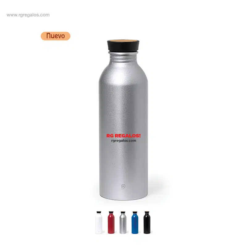 Botella aluminio reciclado 550ml para logo